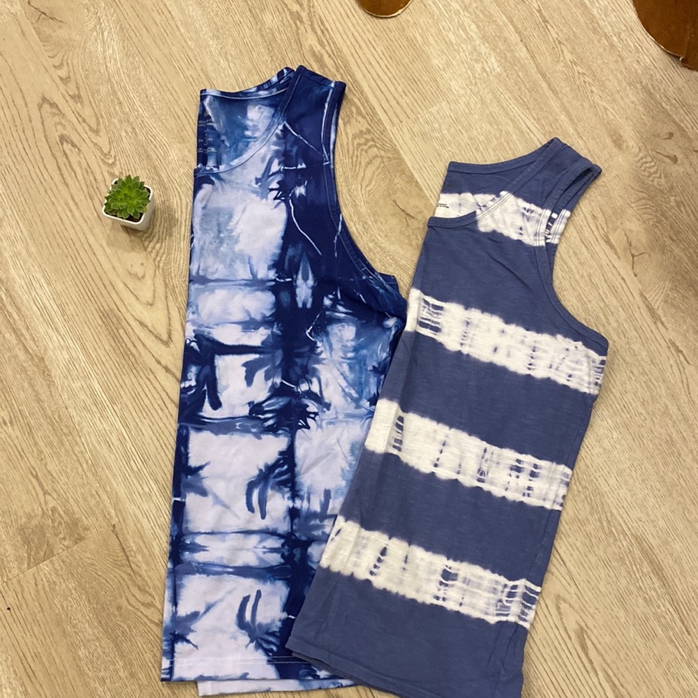 Custom Indigo-dyed Tank (Large and Medium)